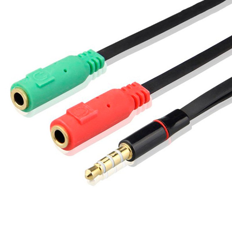 COOL Universal Dual Input to 3.5mm Auxiliary Jack Adapter