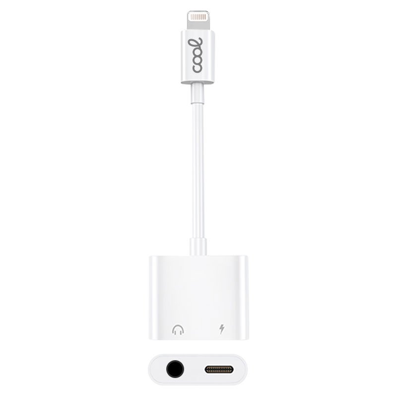Dual Bluetooth Adapter 3.5mm Jack + Lightning Charge COOL