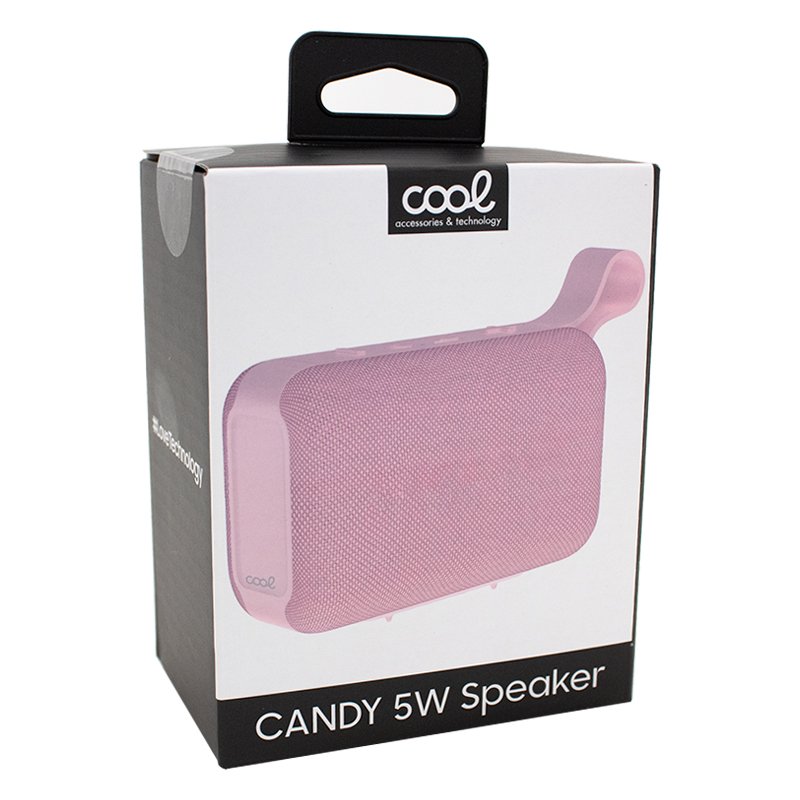 Universal Bluetooth Speaker 5W COOL Candy Pink