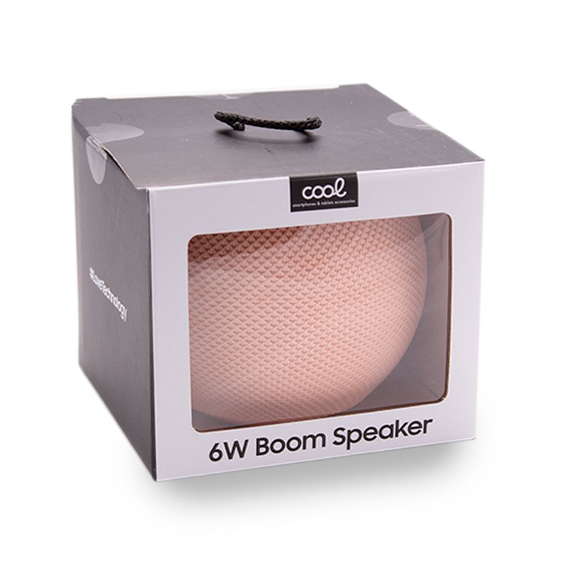 Universal Bluetooth Speaker Music 6W COOL Boom Salmon