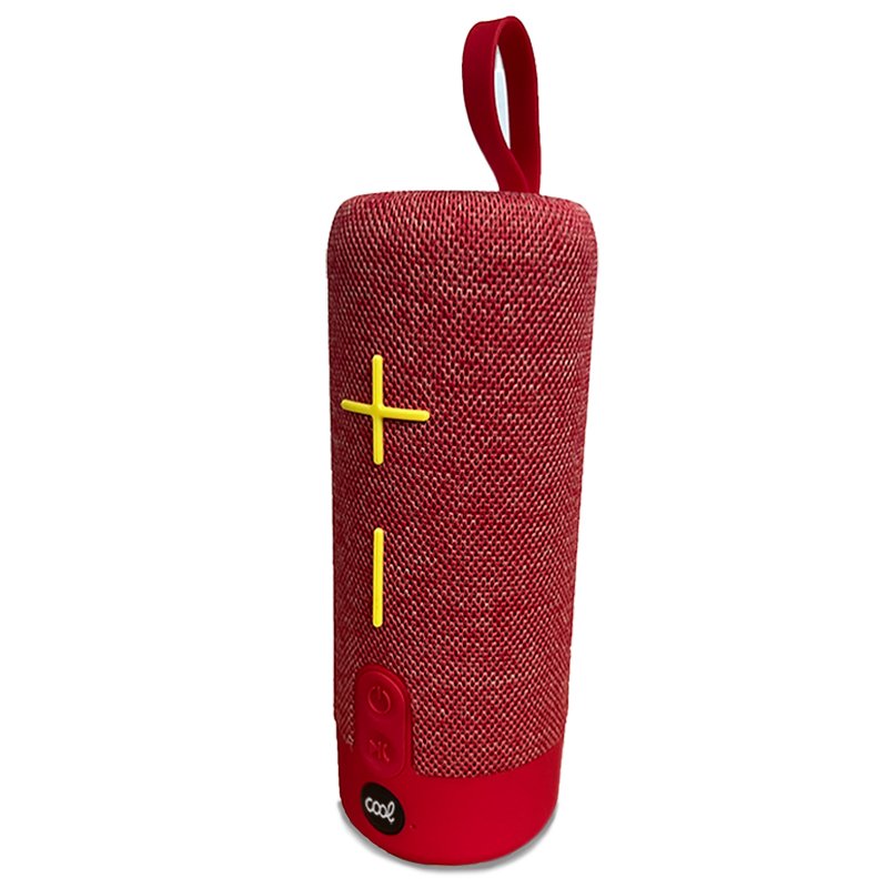 Universal Bluetooth Music Speaker COOL 10W Bass Red