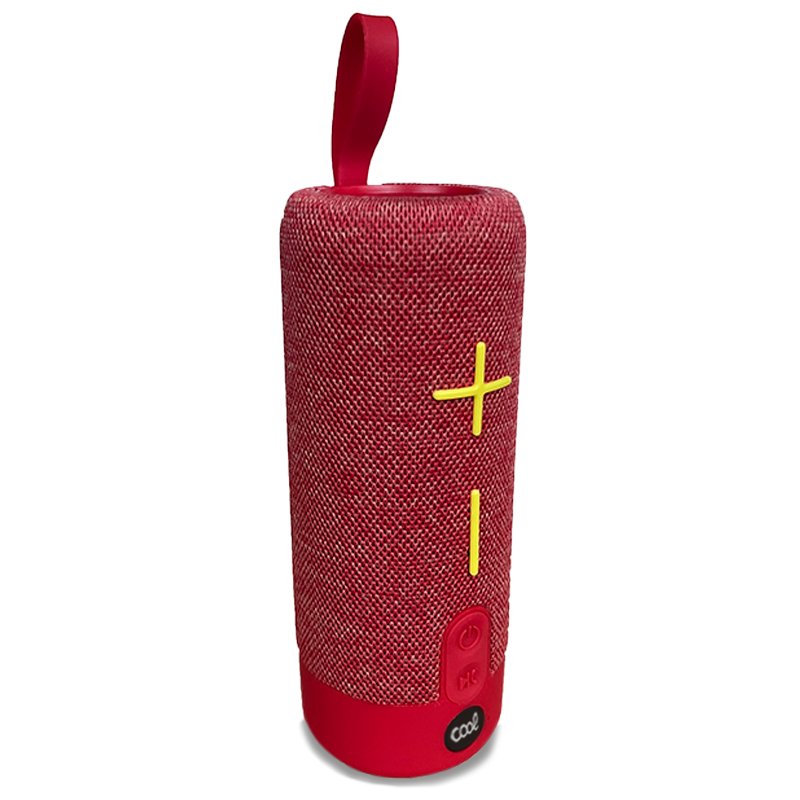Universal Bluetooth Music Speaker COOL 10W Bass Red