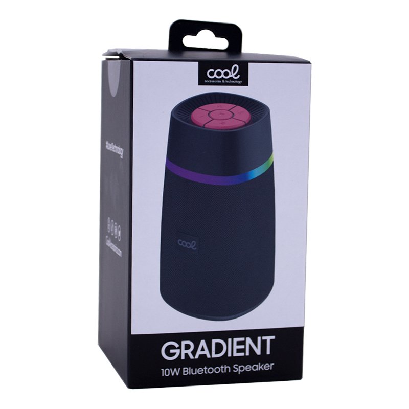 Universal Bluetooth Music Speaker COOL 10W Gradient TWS Red