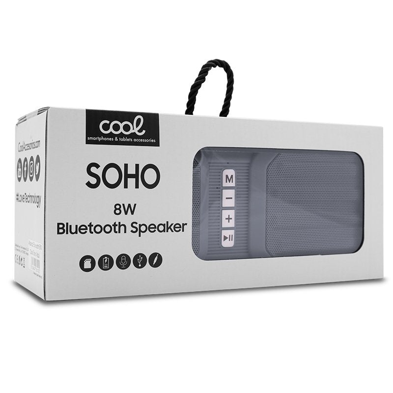 COOL Universal Bluetooth Music Speaker (8W) Soho Grey
