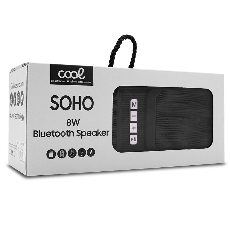 COOL Universal Bluetooth Music Speaker (8W) Soho Black