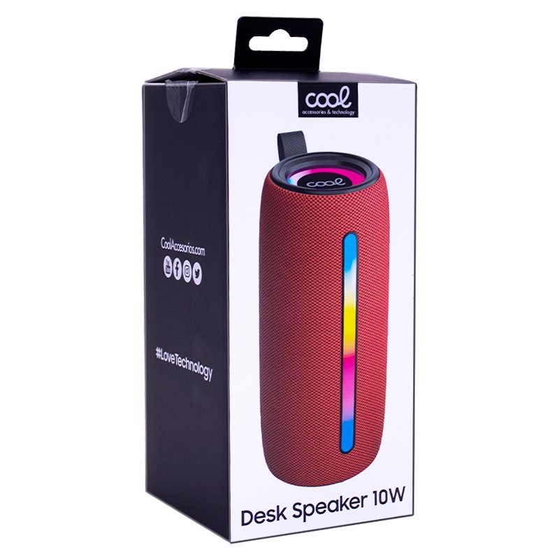 Universal Bluetooth Music Speaker COOL Desk 10W Garnet