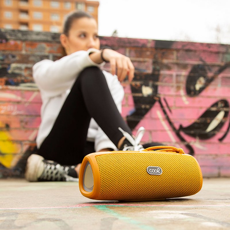 COOL Joy Mustard Universal Bluetooth Music Speaker (12W)