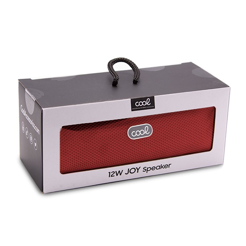 COOL Joy Red Universal Bluetooth Music Speaker (12W)