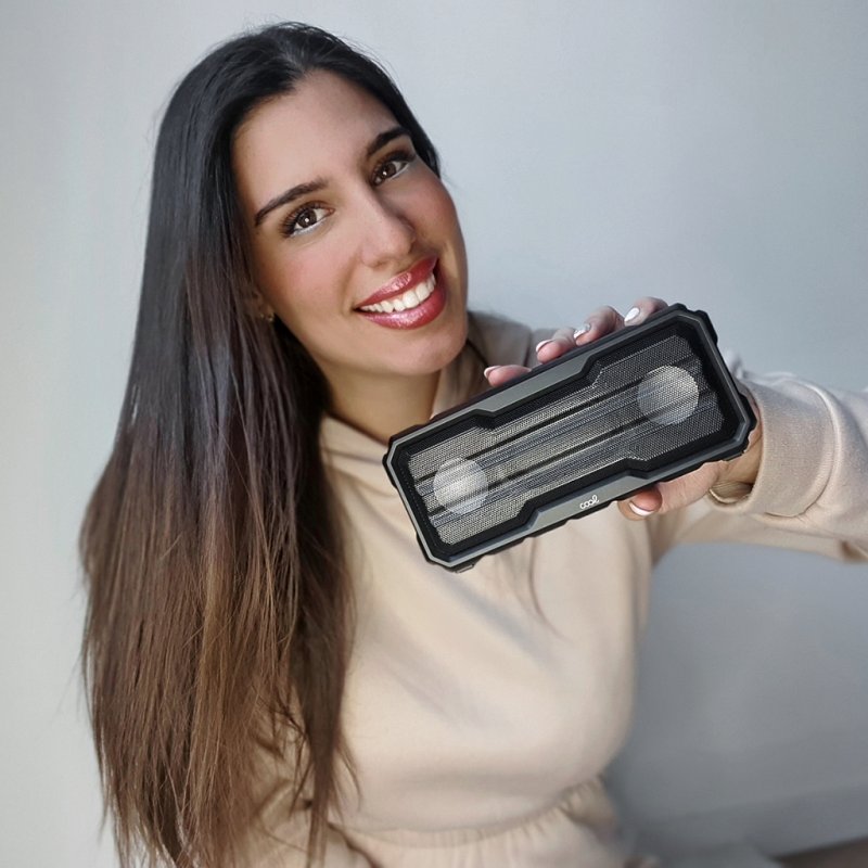 COOL Luton Universal Bluetooth Music Speaker, Black (12W)