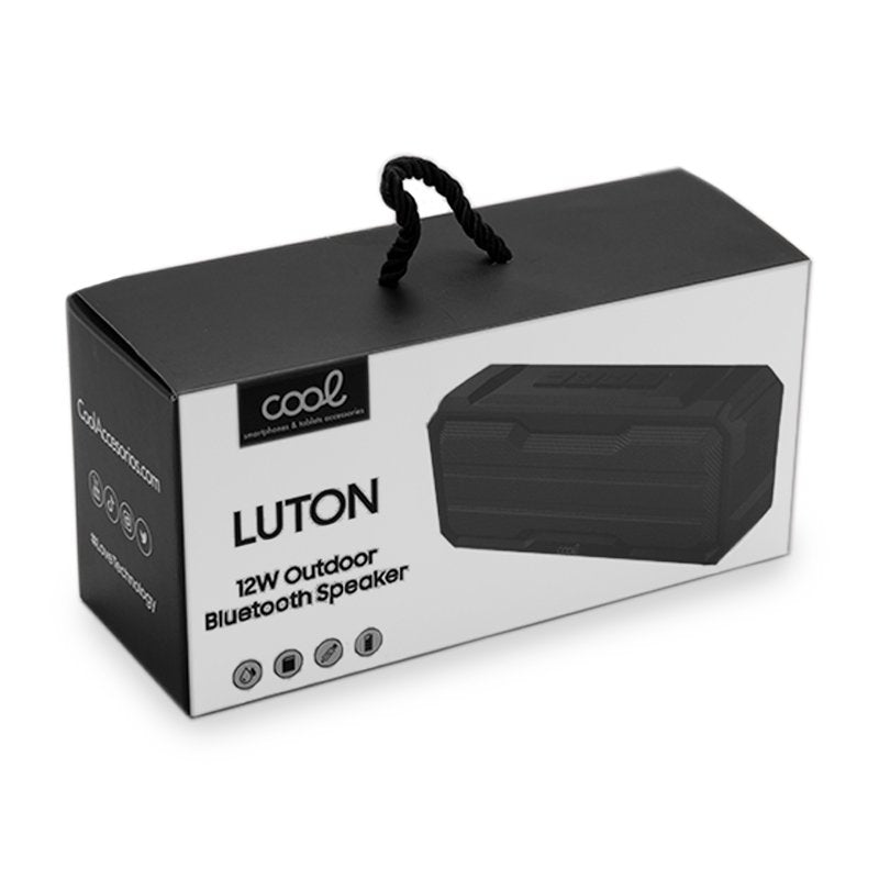 COOL Luton Universal Bluetooth Music Speaker, Black (12W)