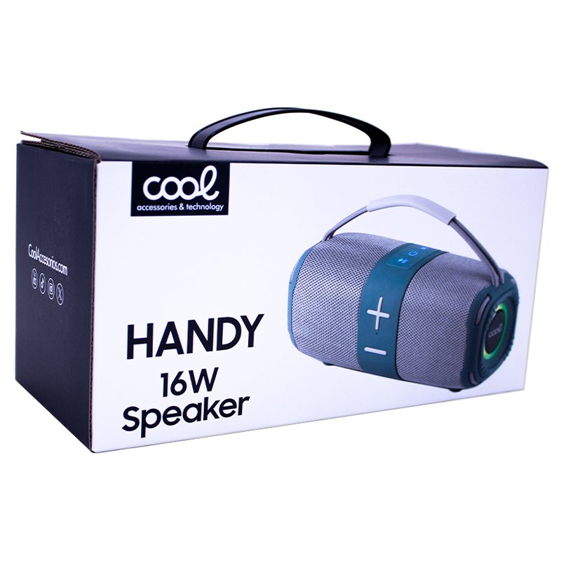 Universal Bluetooth Music Speaker, COOL Handy Brand (16W) Gray