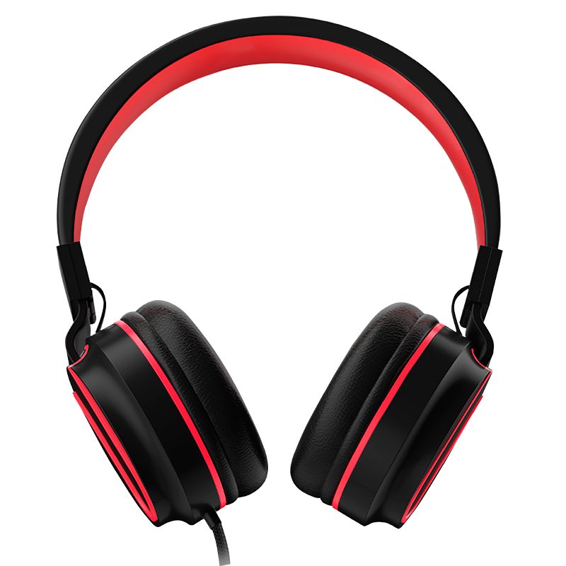 COOL Toronto Black-Red 3.5mm Jack Headphones