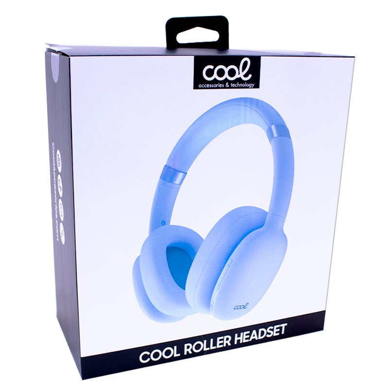 COOL Roller Celeste Bluetooth Stereo Headphones
