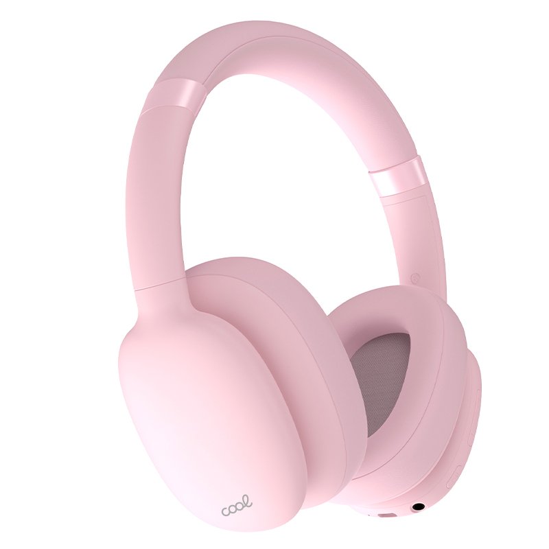 COOL Roller Pink Bluetooth Stereo Headphones