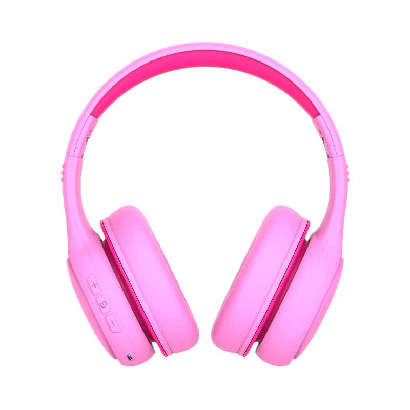 COOL Kids Pink Children's Bluetooth Stereo Headphones (Limited Volume)