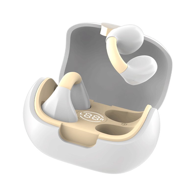 COOL Clip White Bluetooth Stereo Earbuds