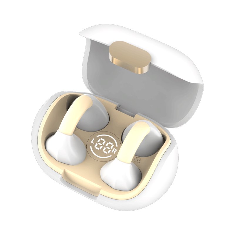 COOL Clip White Bluetooth Stereo Earbuds