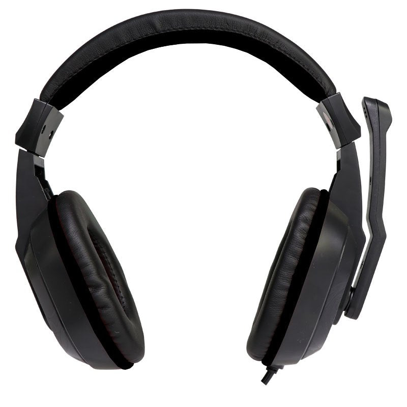COOL Dublin Office Stereo Headphones with Microphone, Black