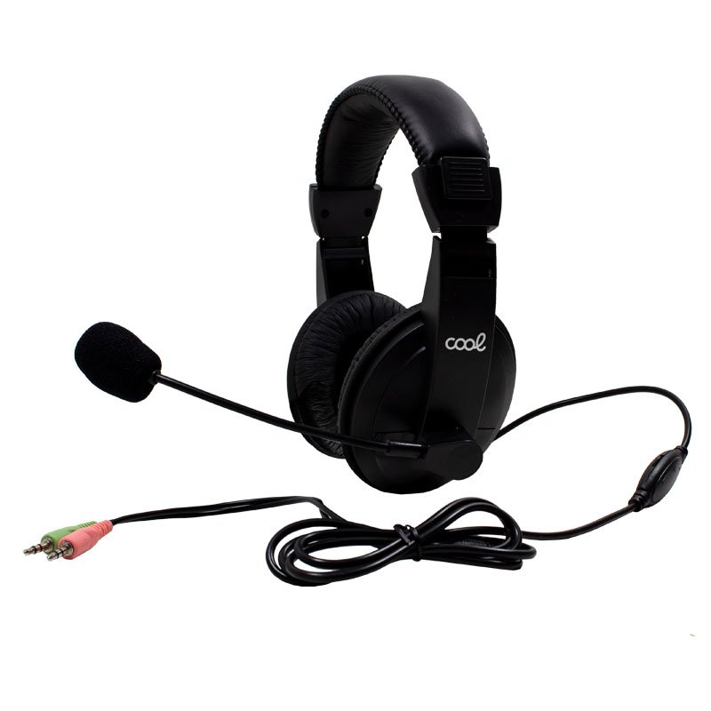 COOL Montana Stereo Headphones for PC with Microphone