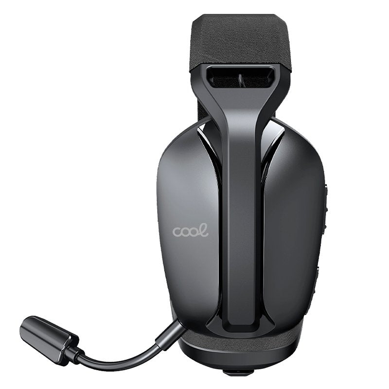 Black Stereo Headset PC / PS4 / PS5 (3 in 1: Wireless / Bluetooth / Jack) COOL Newton