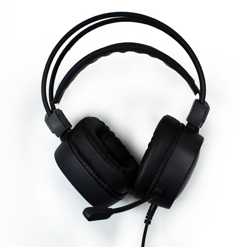 Stereo Headphones PC / PS4 / PS5 / Xbox Gaming COOL Houston Lighting + Audio Adapter