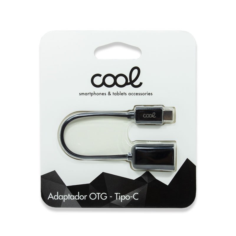 Universal COOL USB OTG Type-C Input Cable (Black)
