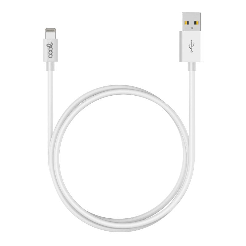 COOL Lightning USB Cable Compatible with iPhone / iPad (3 meters) White