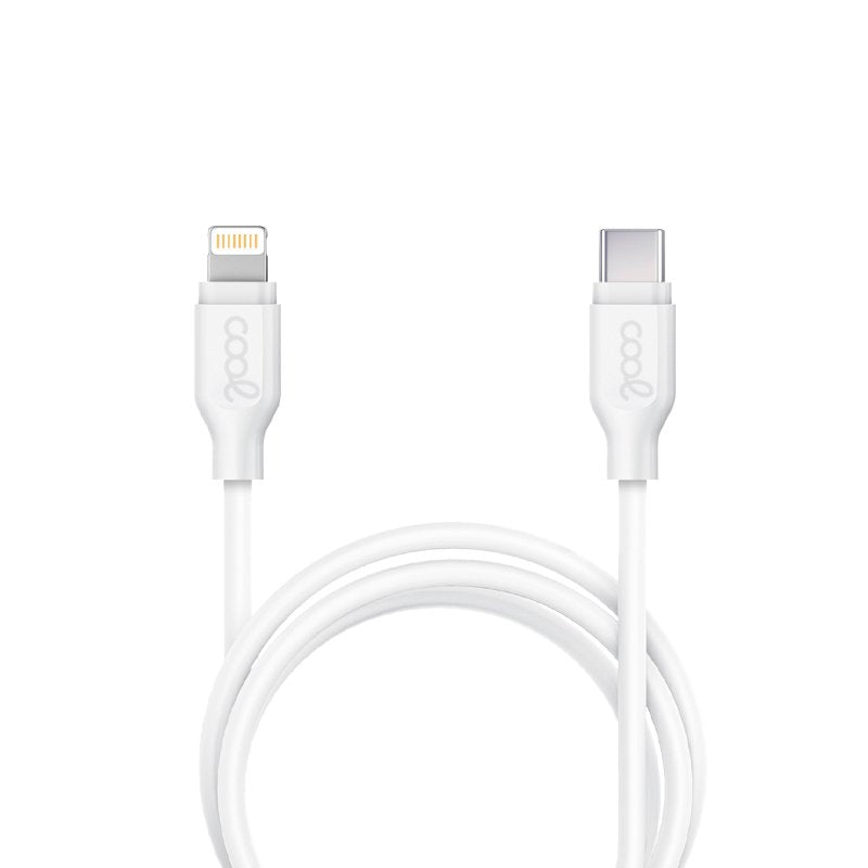 COOL Universal USB Cable, Type-C to Lightning (1.2 meters), White