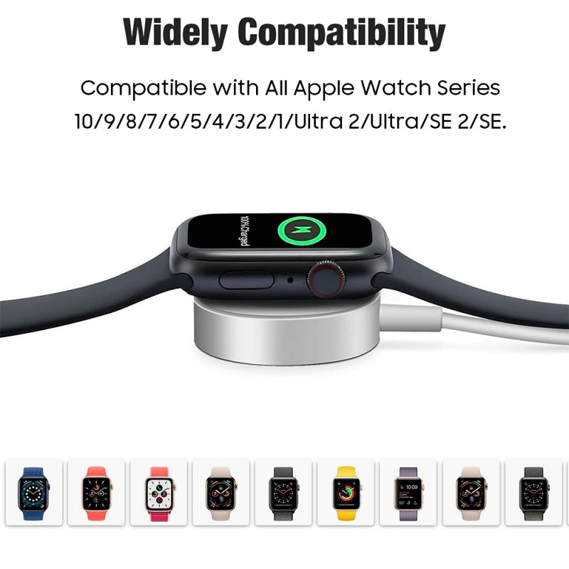 USB MagCharge COOL Cable for Apple Watch, Universal, White