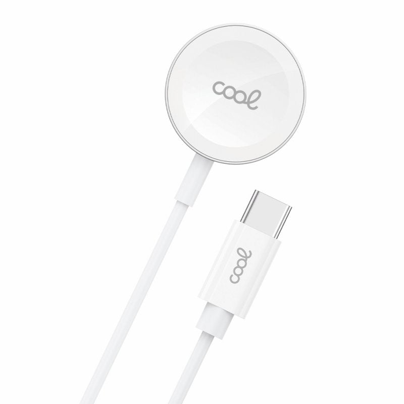 Cable USB MagCharge (Tipo-C) COOL para Apple Watch Universal Blanco