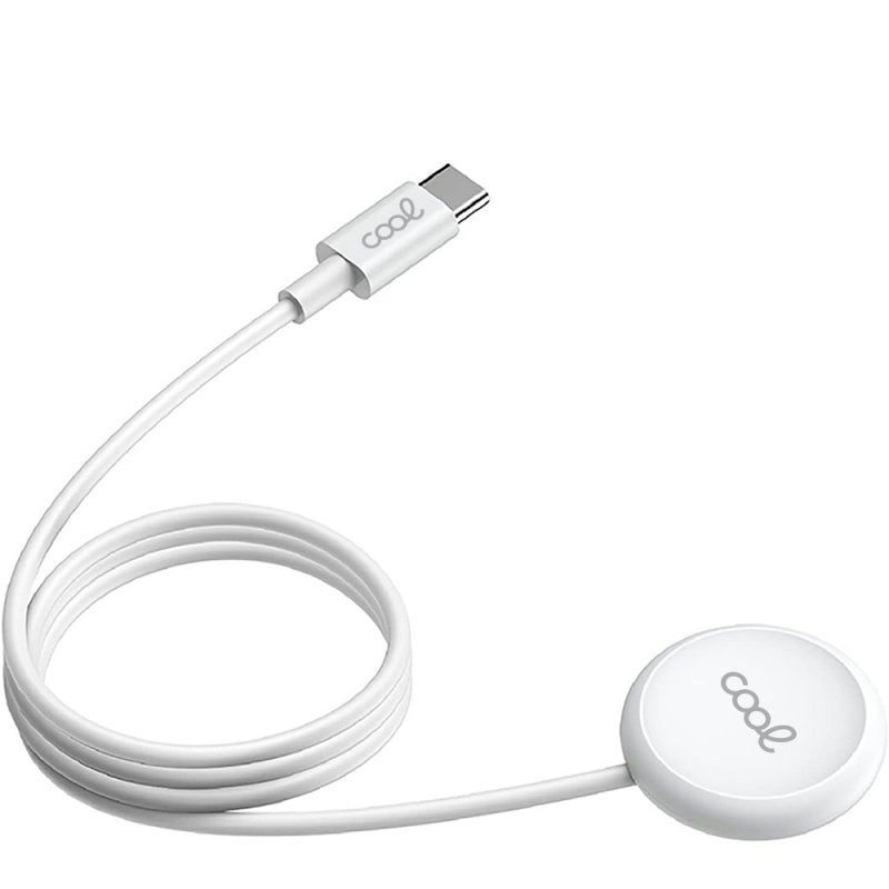 COOL USB MagCharge (Type-C) Cable for Apple Watch Universal White