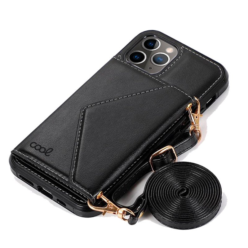 COOL Case for iPhone 11 Pro Hanging Wallet Black
