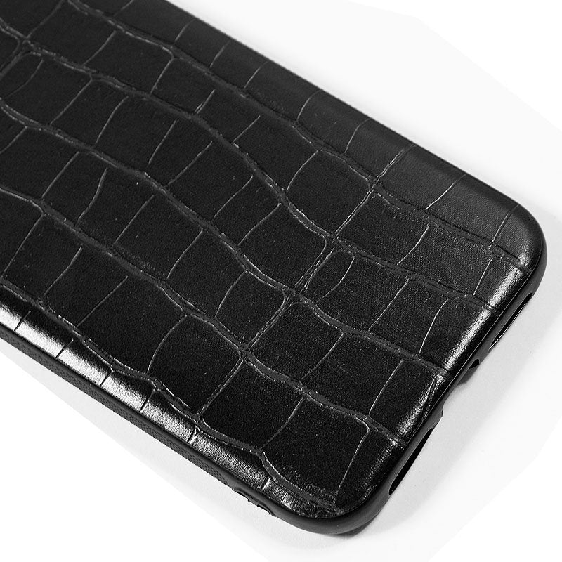 COOL Case for iPhone 11 Pro Leather Crocodile Black
