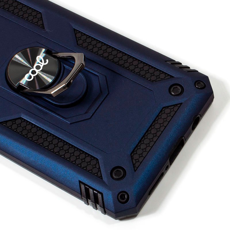 COOL Case for iPhone 12 / 12 Pro Hard Ring Blue