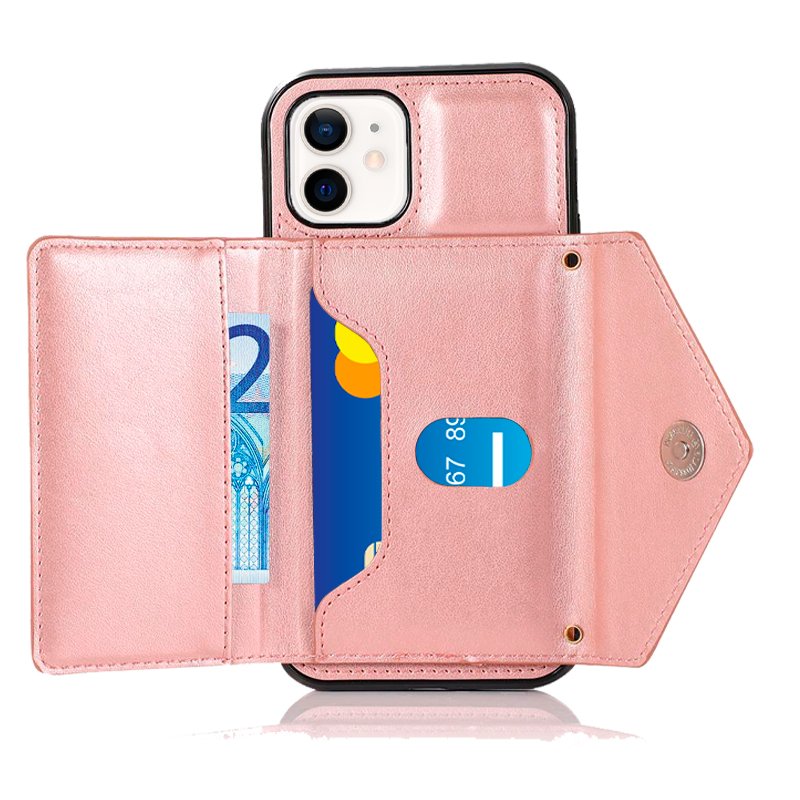 COOL Case for iPhone 12 mini Hanging Wallet Pink