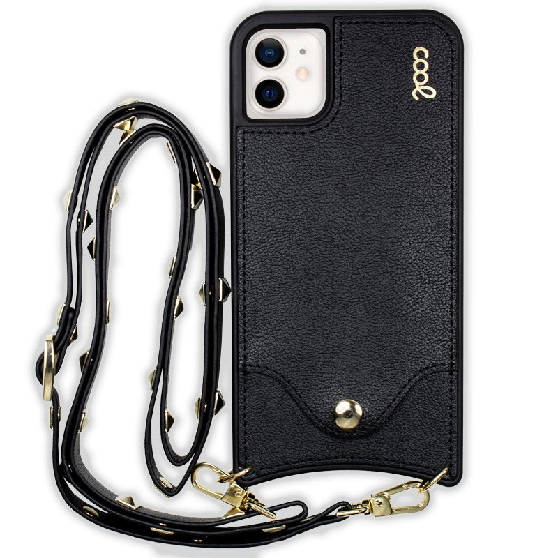 COOL Case for iPhone 12 mini Pop-Rock Strap Black