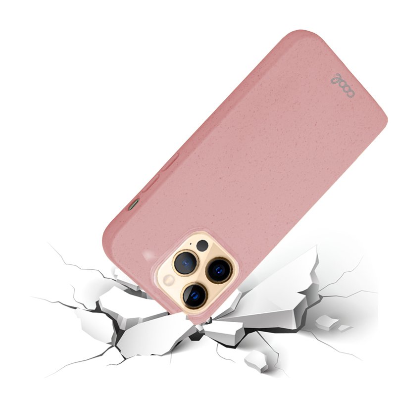 COOL Case for iPhone 12 Pro Max Eco Biodegradable Pink