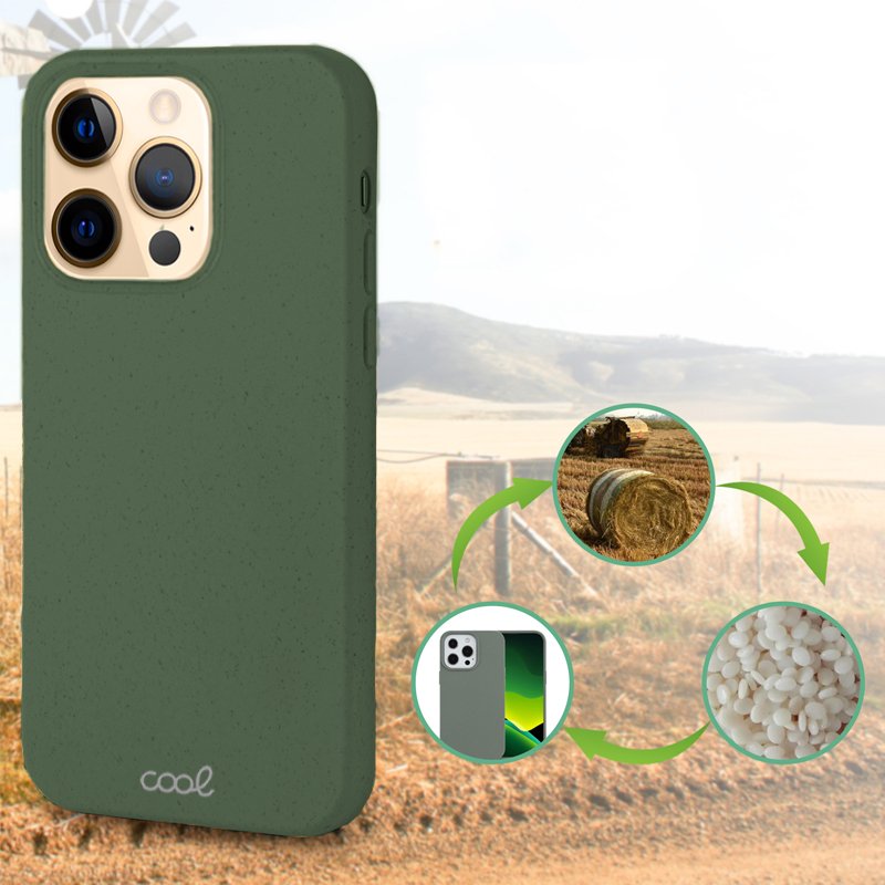 COOL Case for iPhone 12 Pro Max Eco Biodegradable Green