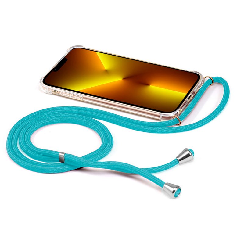 COOL Case for iPhone 13 Pro Max, Light Blue Cord