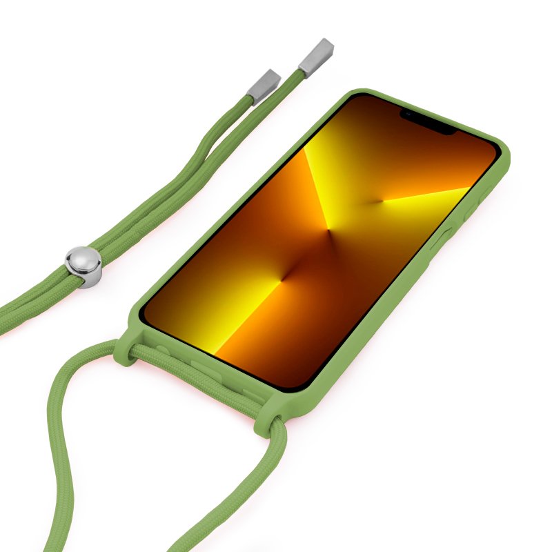 COOL Case for iPhone 13 Pro Max, Plain Pistachio Cord