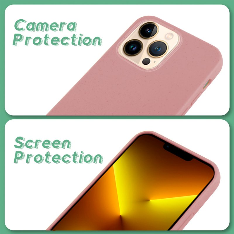 COOL Case for iPhone 13 Pro Max Eco Biodegradable Pink