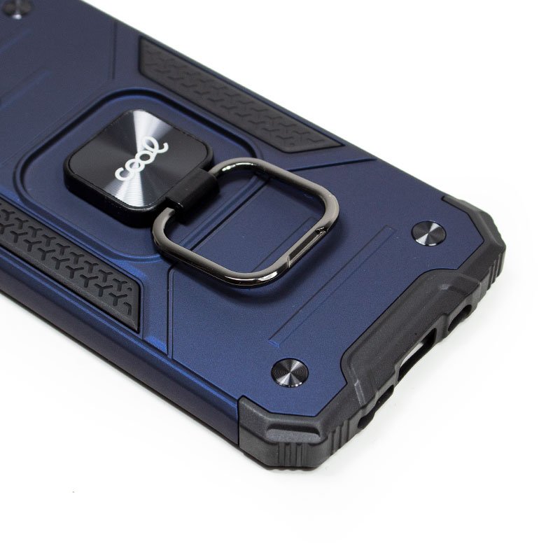 COOL Case for iPhone 13 Pro Max Hard Ring Blue