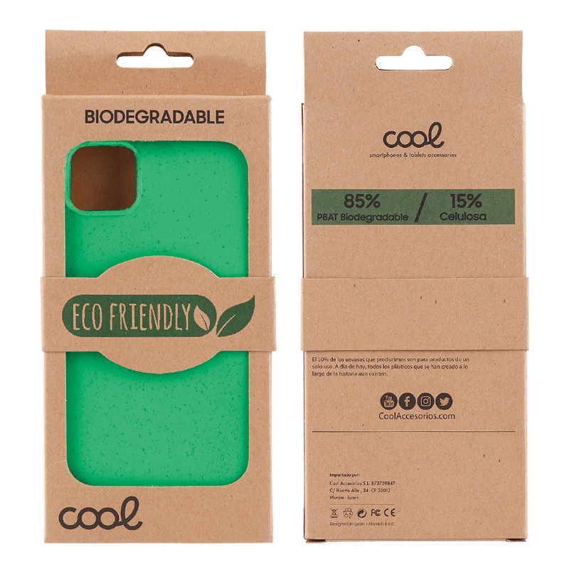 COOL Case for iPhone 14 Eco Biodegradable Mint