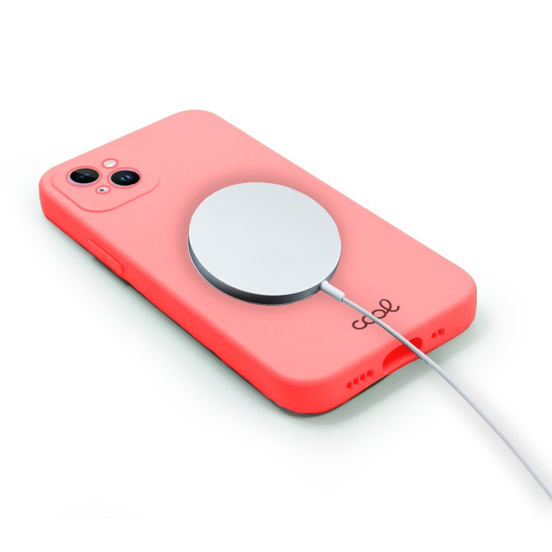COOL Magnetic Cover Case for iPhone 14, Pink