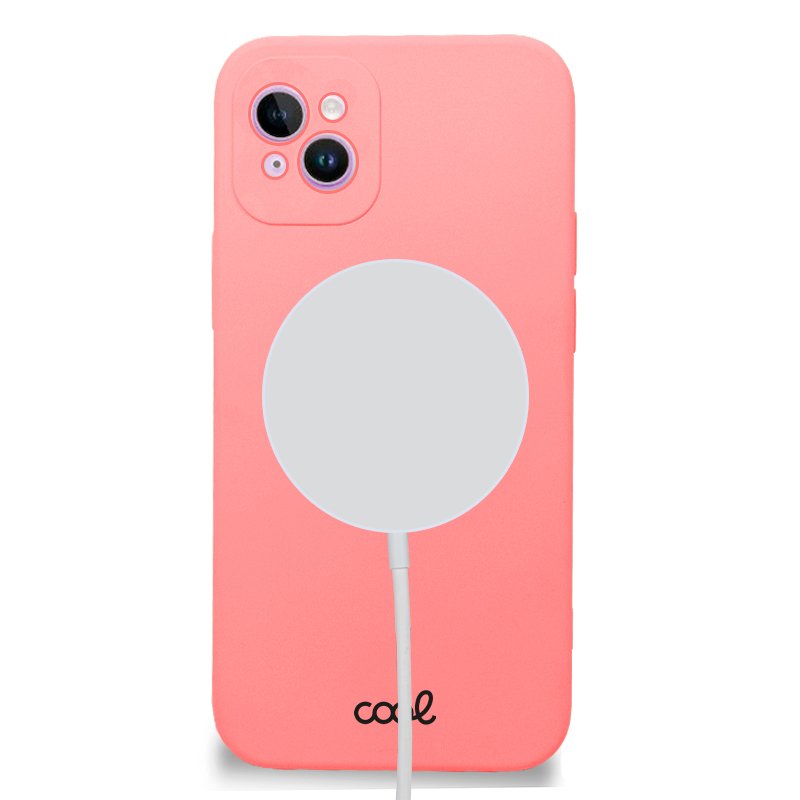 COOL Magnetic Cover Case for iPhone 14, Pink