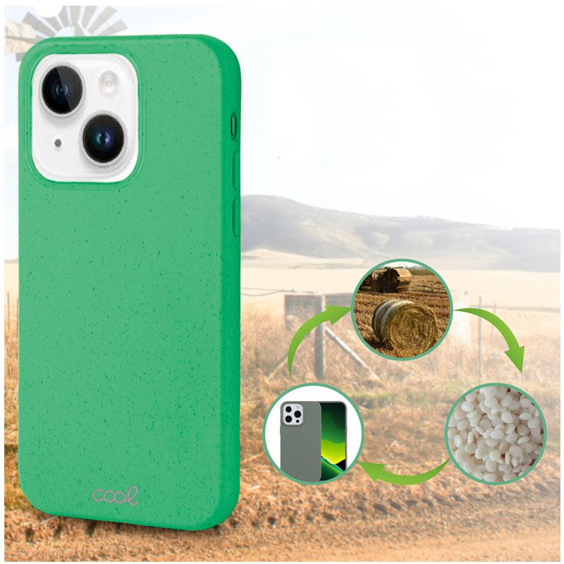 COOL Case for iPhone 14 Plus Eco Biodegradable Mint