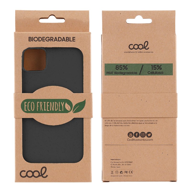 COOL Case for iPhone 14 Plus Eco Biodegradable Black