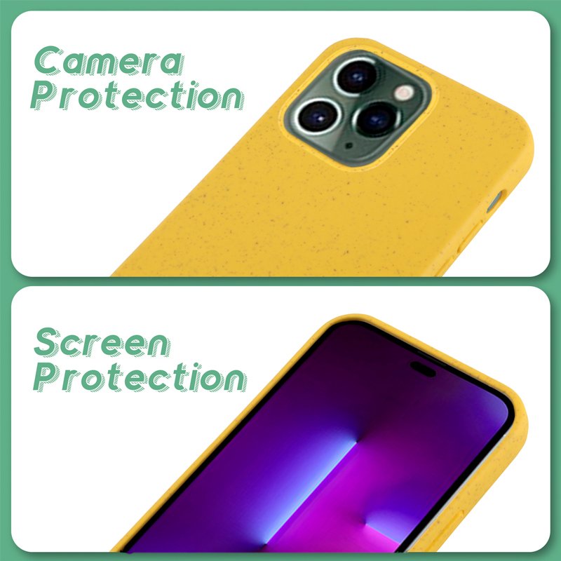 COOL Case for iPhone 14 Pro Eco Biodegradable Yellow