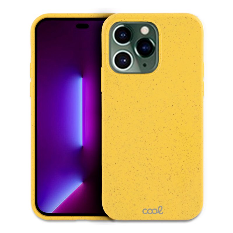 COOL Case for iPhone 14 Pro Eco Biodegradable Yellow