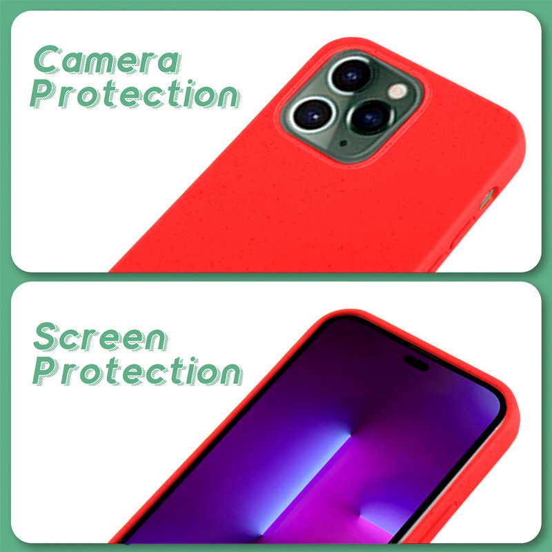 COOL Case for iPhone 14 Pro Eco Biodegradable Red